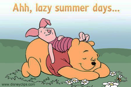 Ahh, lazy summer days..., Pooh and Piglet