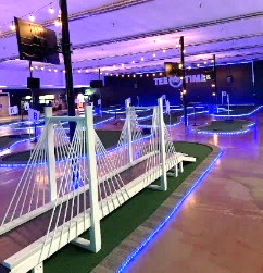 Mini Golf Cable Bridge